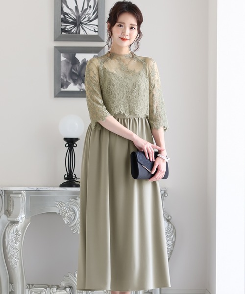 「PourVous」 ノースリーブワンピース M ブラック レディース_画像2