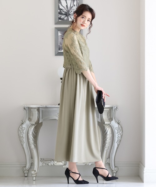 「PourVous」 ノースリーブワンピース M ブラック レディース_画像6