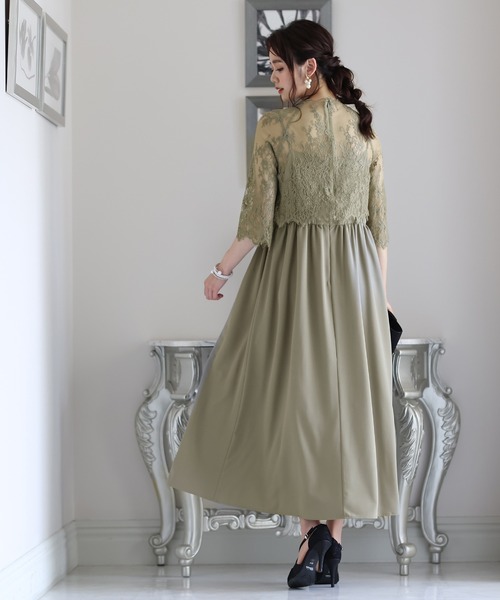 「PourVous」 ノースリーブワンピース M ブラック レディース_画像8