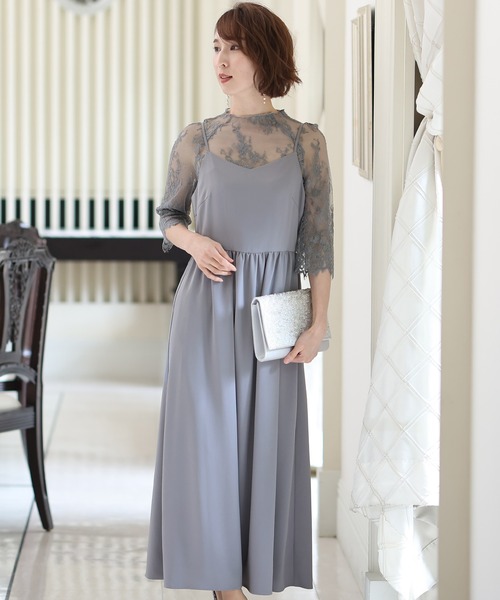 「PourVous」 ノースリーブワンピース M ブラック レディース_画像9