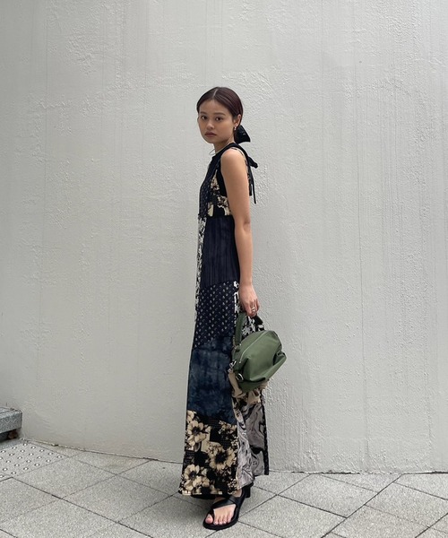 Ameri（アメリ） サンダル 夏 MEDI CROSS STRAP THONG SANDALS