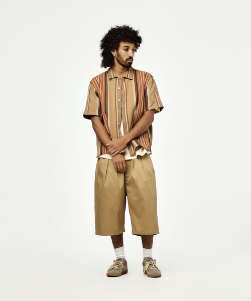 シャツ UNION TOKYO JACQUARD SS SHIRT ユニオントーキョー シャツ メンズ レディースの画像