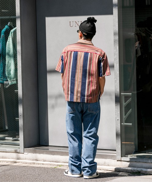 シャツ UNION TOKYO JACQUARD SS SHIRT ユニオントーキョー シャツ メンズ レディースの画像