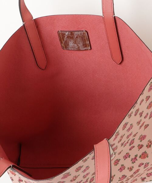 COACH（コーチ） 花柄トートバッグ - ピンク レディース : ZOZOTOWN