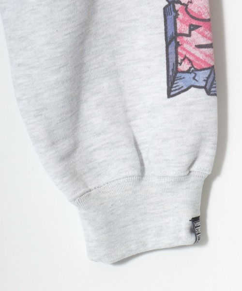 「VISION STREET WEAR」 ジップアップパーカー M アッシュグレー メンズ_画像9