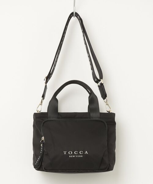 TOCCA（トッカ） 刺繍2WAYバッグ FREE ブラック レディース : ZOZOTOWN