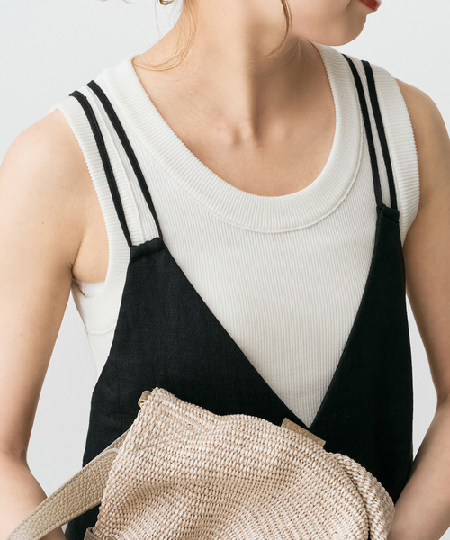 Spick＆Span（スピック アンド スパン） タンクトップ ノースリーブ