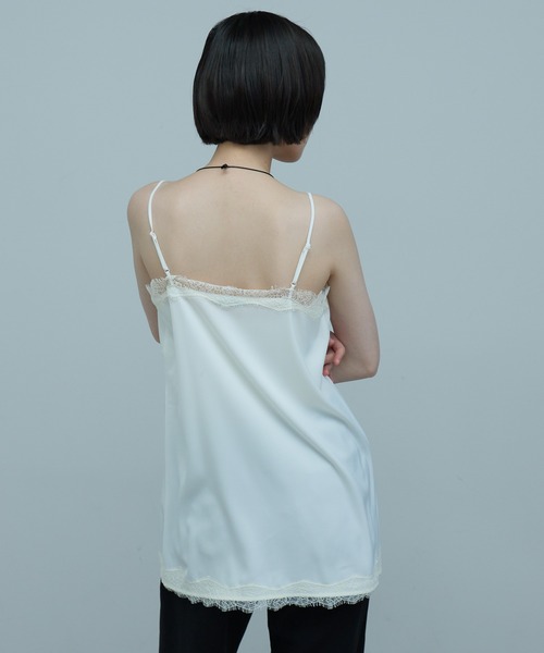 leimn キャミソール サテンレースキャミ : ZOZOTOWN Yahoo!店 - 通販