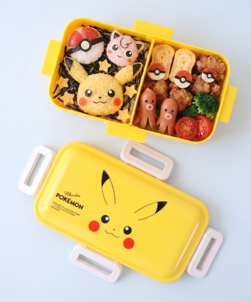 弁当箱 「Pokemon/ポケットモンスター」 ピカチュウフェイス25