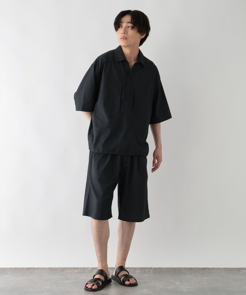 GLOBAL WORK（グローバルワーク） シャツ 半袖 クリーンデニム