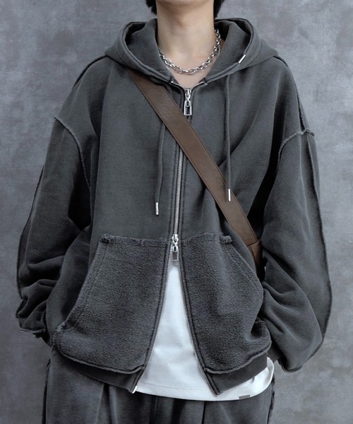 INTER FACTORY（インターファクトリー） ジップアップパーカー SMALL