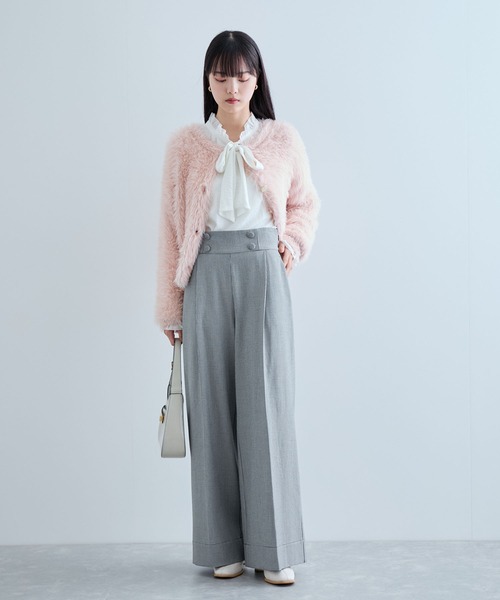 「VIS」 パンツ L ベージュ系その他 レディース_画像3