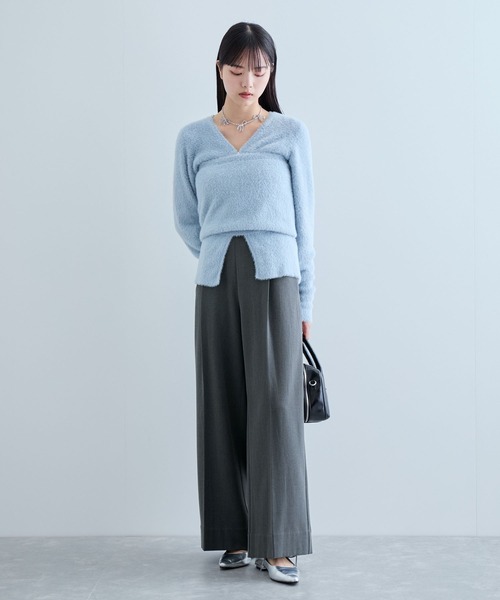 「VIS」 パンツ L ベージュ系その他 レディース_画像4