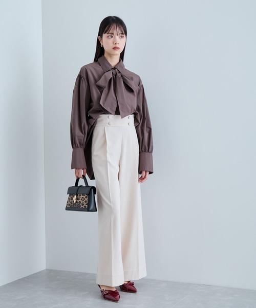 「VIS」 パンツ L ベージュ系その他 レディース_画像5