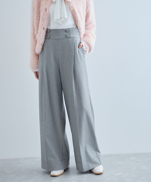 「VIS」 パンツ L ベージュ系その他 レディース_画像8