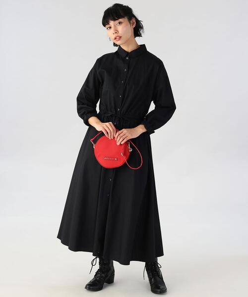 「To b. by agnes b.」 シャツワンピース 40 ブラック レディース_画像5
