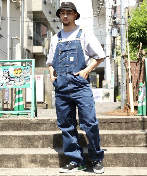 Carhartt（カーハート） オーバーオール 32 ダークインディゴブルー