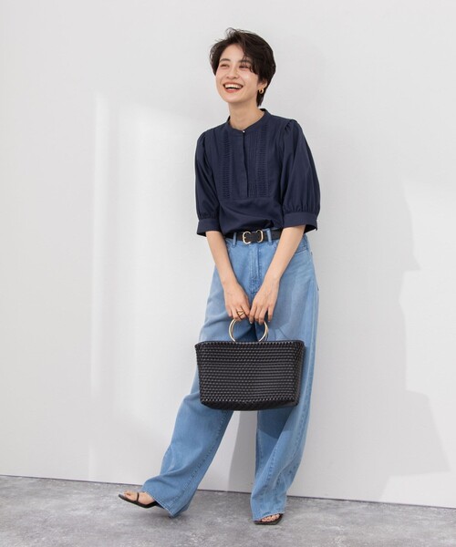 「NOLLEY'S」 7分袖ブラウス 38 ホワイト レディース_画像9