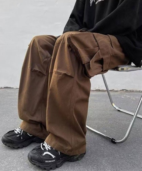 「MGV」 カーゴパンツ LARGE ブラウン メンズ_画像3