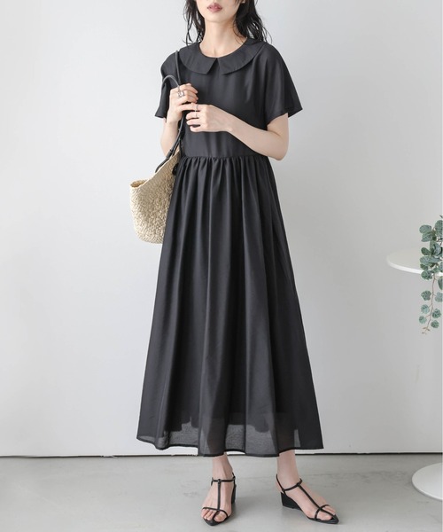 AMELY」 半袖ワンピース M ブラック レディース : ZOZOTOWN Yahoo!店