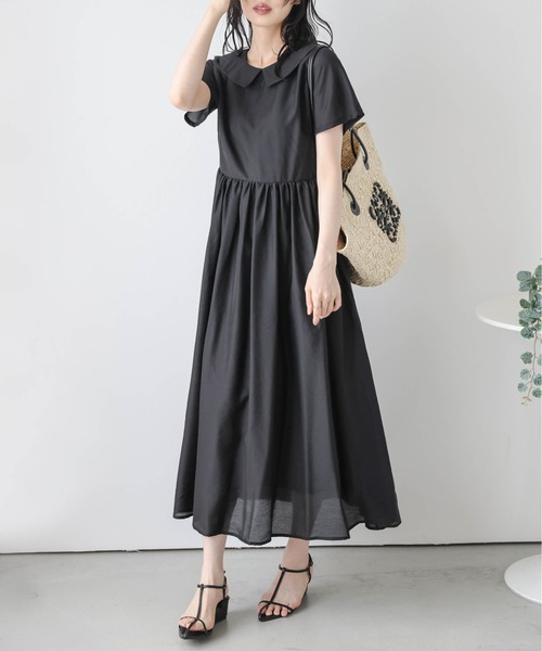 AMELY」 半袖ワンピース M ブラック レディース : ZOZOTOWN Yahoo!店