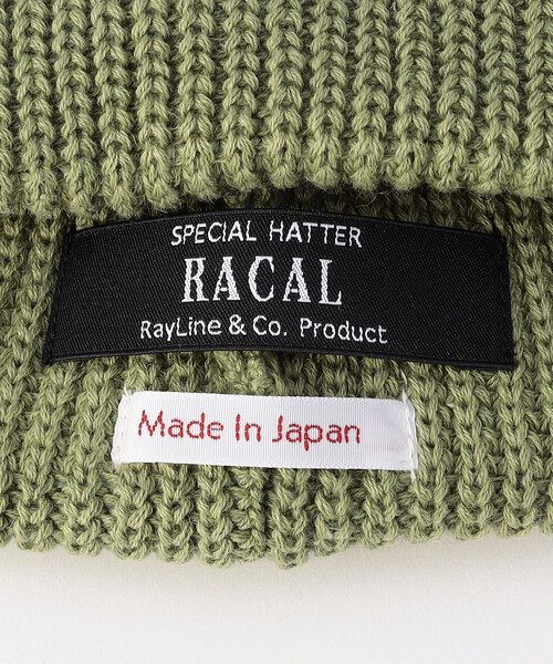 「RACAL」 ニットキャップ ONE SIZE ブラック メンズ_画像4