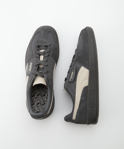PUMA ダークグレー ローファースニーカー PUMA（プーマ） ローカットスニーカー 23.5 ダークグレー レディース