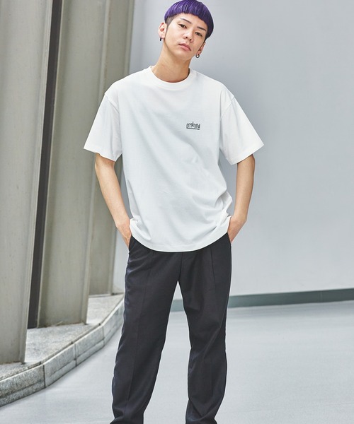 「Manhattan Portage」 長袖Tシャツ X-LARGE ライトグレー メンズ_画像5