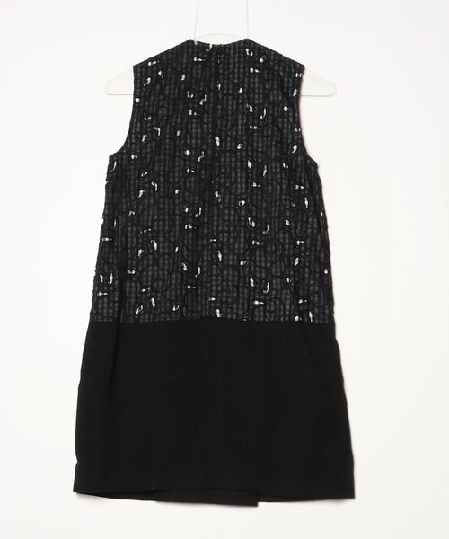 「N21 numero ventuno」 ドッキングワンピース 38 ブラック レディース_画像2