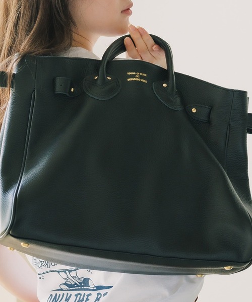 極美品✨　ヤングアンドオルセン　トートバッグ　ブラック　ハンドバッグ YOUNG&OLSEN The DRYGOODS STORE（ヤングアンドオルセン