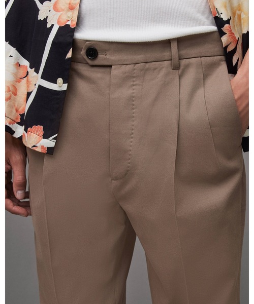 「ALLSAINTS」 スラックス 30 ブラウン系その他 メンズ_画像4