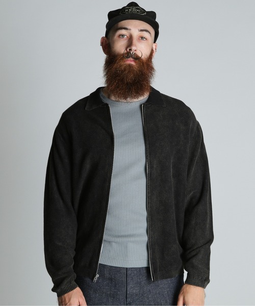 Schott N.Y.C（ショット） 「Schott」 ニットカーディガン L ブラック