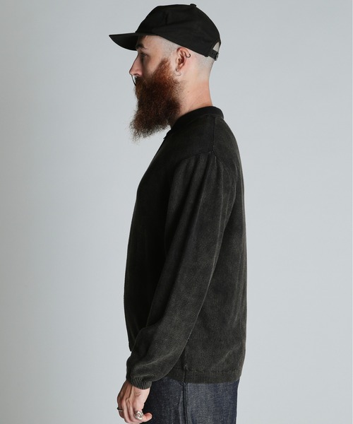 Schott N.Y.C（ショット） 「Schott」 ニットカーディガン L ブラック