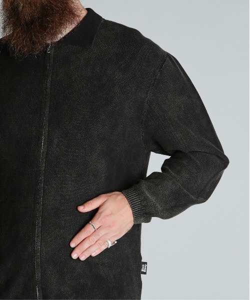 Schott N.Y.C（ショット） 「Schott」 ニットカーディガン L ブラック