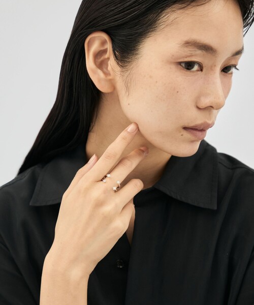 Jouete（ジュエッテ） 指輪 リング 「フォークリング」 ジルコニア