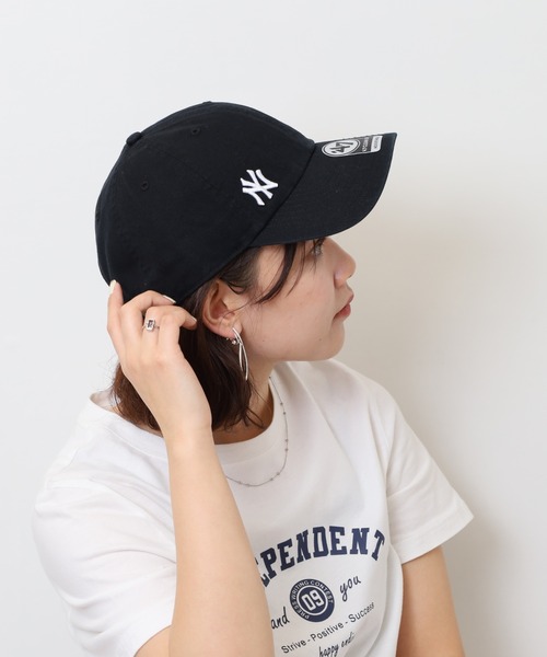 47 キャップ 帽子 MLB公認 '47BRAND CLEAN UP Suspense レッド