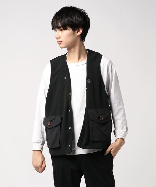 ALDIES（アールディーズ） ベスト ジレ Fleece Wide Vest / フリース 