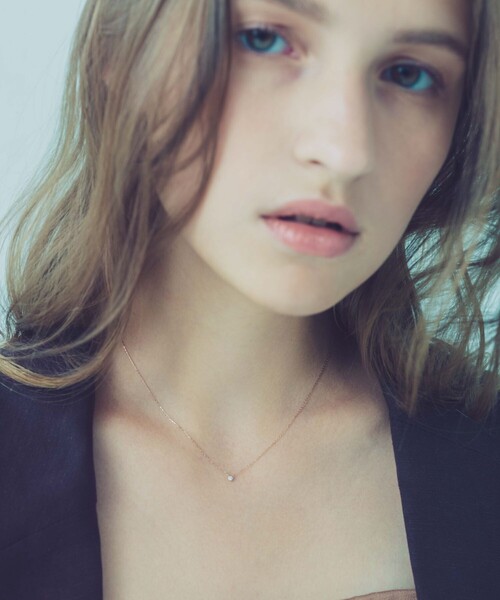 ete ネックレス K18MPG レイヤー ダイヤモンド レディース : ZOZOTOWN