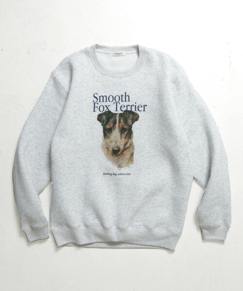 スウェット Dog Smooth Fox Terrier Art Sweat Shirt スムース フォックス テリア ドッグプリントスウェット 犬ス Zozotown Yahoo 店 通販 Yahoo ショッピング