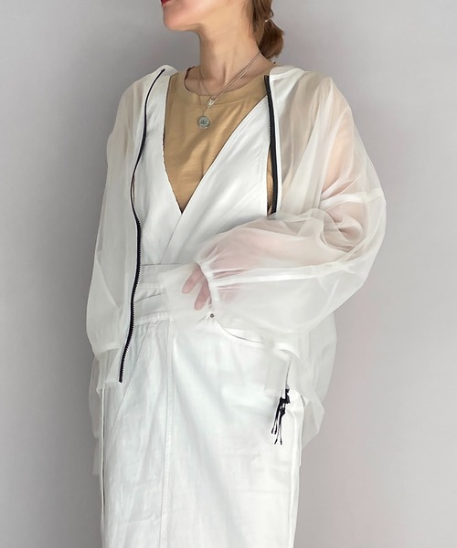 AULA AILA ジャケット ブルゾン シアーブルゾン（SHEER BLOUSON