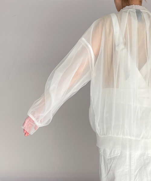 AULA AILA ジャケット ブルゾン シアーブルゾン（SHEER BLOUSON