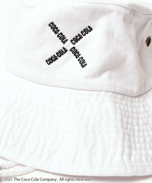 BACK TO THE FIELD 帽子 ハット 「コカ・コーラ」クロスモチーフ