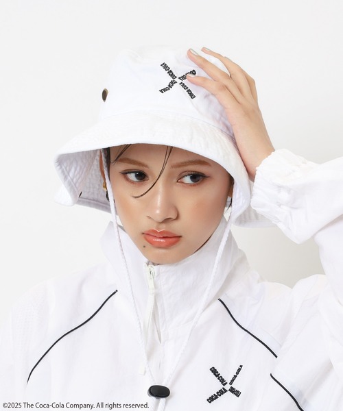 BACK TO THE FIELD 帽子 ハット 「コカ・コーラ」クロスモチーフ