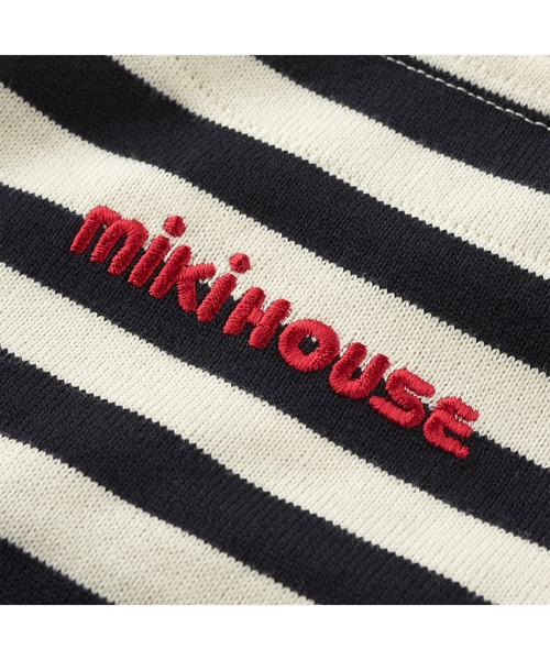 MIKI HOUSE（ミキハウス） tシャツ ボーダー長袖Tシャツ キッズ 子供服