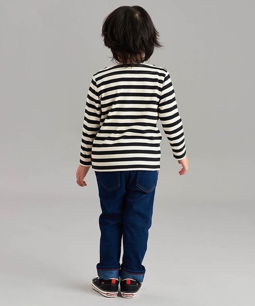 MIKI HOUSE（ミキハウス） tシャツ ボーダー長袖Tシャツ キッズ 子供服