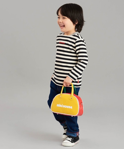 MIKI HOUSE（ミキハウス） tシャツ ボーダー長袖Tシャツ キッズ 子供服