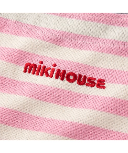 MIKI HOUSE（ミキハウス） tシャツ ボーダー長袖Tシャツ キッズ 子供服
