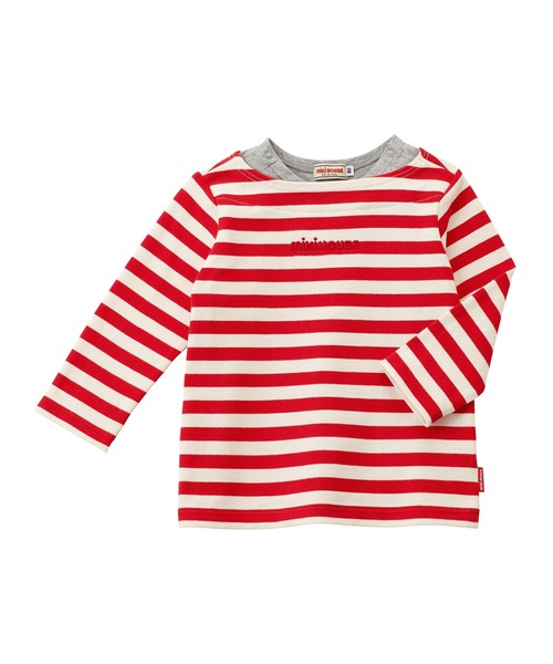 MIKI HOUSE（ミキハウス） tシャツ ボーダー長袖Tシャツ キッズ 子供服