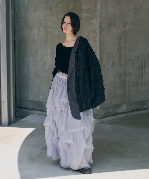 LA BELLE ETUDE（ラベルエチュード） スカート Carrie(ボリューム