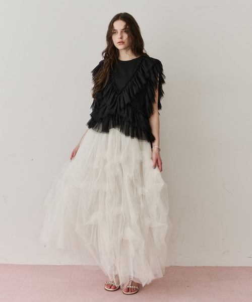 LA BELLE ETUDE（ラベルエチュード） スカート Carrie(ボリューム